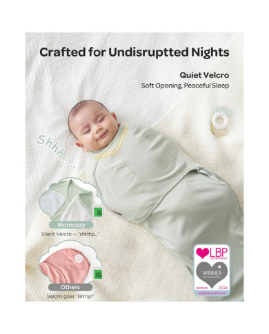 MOMCOZY VYSTYMO KOKONAS KŪDIKIUI, 0–3 MĖN., SERENITY
