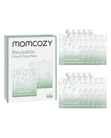 MOMCOZY daugkartiniai kūdikių maisto maišeliai