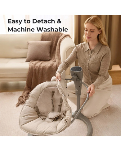 MOMCOZY 2-IN-1 ELEKTRINĖ SŪPYNĖ-KĖDUTĖ NUO GIMIMO IKI 30 KG