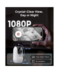 MOMCOZY PAPILDOMA KAMERA SMART 5.0 COLIŲ VIDEO AUKLEI BM04
