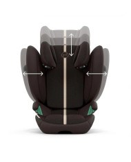 CYBEX Solution Plus G2 i-Fix automobilinė kėdutė 15–36 kg, Chocolate Brown