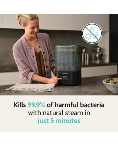 BABY BREZZA ITIN GREITAS 10 MIN. STERILIZATORIUS-DŽIOVINTUVAS SUPERQUICK, JUODAS