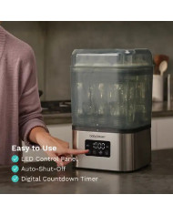 BABY BREZZA ITIN GREITAS 10 MIN. STERILIZATORIUS-DŽIOVINTUVAS SUPERQUICK, NERŪDYJANČIO PLIENO
