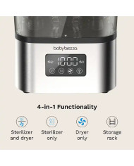 BABY BREZZA ITIN GREITAS 10 MIN. STERILIZATORIUS-DŽIOVINTUVAS SUPERQUICK, NERŪDYJANČIO PLIENO