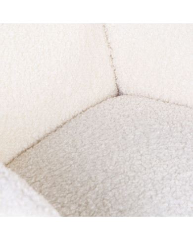 CHILDHOME SUPIMOSI KĖDĖ, TEDDY OFF WHITE