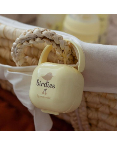 SUAVINEX ČIULPTUKO DĖŽUTĖ, BIRDIES BEIGE