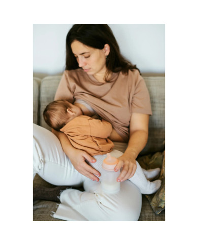 SUAVINEX ZERO ZERO ANTI-COLIC BUTELIUKAS SU VIDUTINĖS SROVĖS ŽINDUKU, 270 ML, NUO +3 MĖN., FAIR