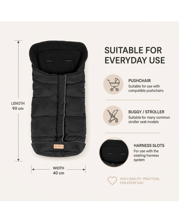 ALTABEBE UNIVERSALUS VOKAS VEŽIMĖLIUI AL2203, BLACK