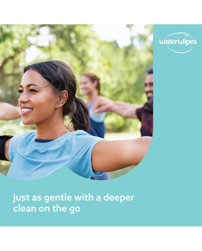 WATERWIPES Sensitive+ drėgnos servetėlės, 100 vnt.