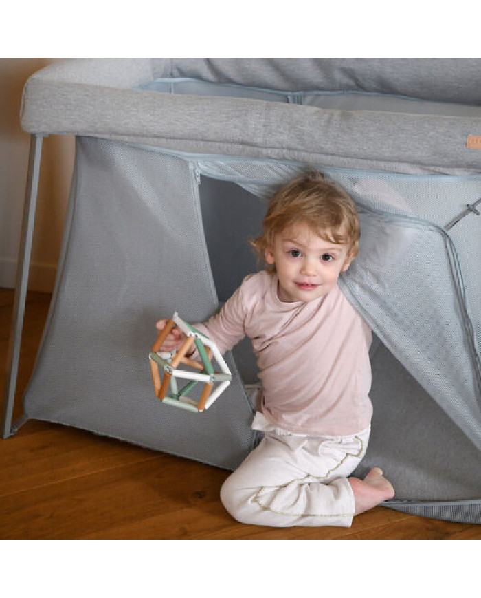 BEABA 3 IN 1 KELIONINĖ LOVELĖ MANIEŽAS EAZY SLEEP, PEBBLE
