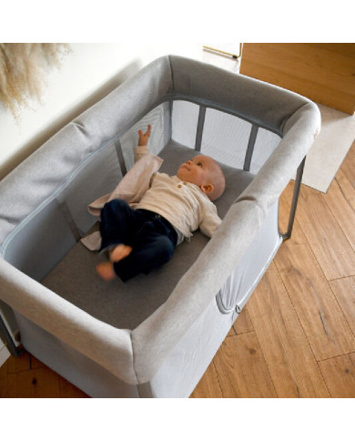 BEABA 3 IN 1 KELIONINĖ LOVELĖ MANIEŽAS EAZY SLEEP, PEBBLE