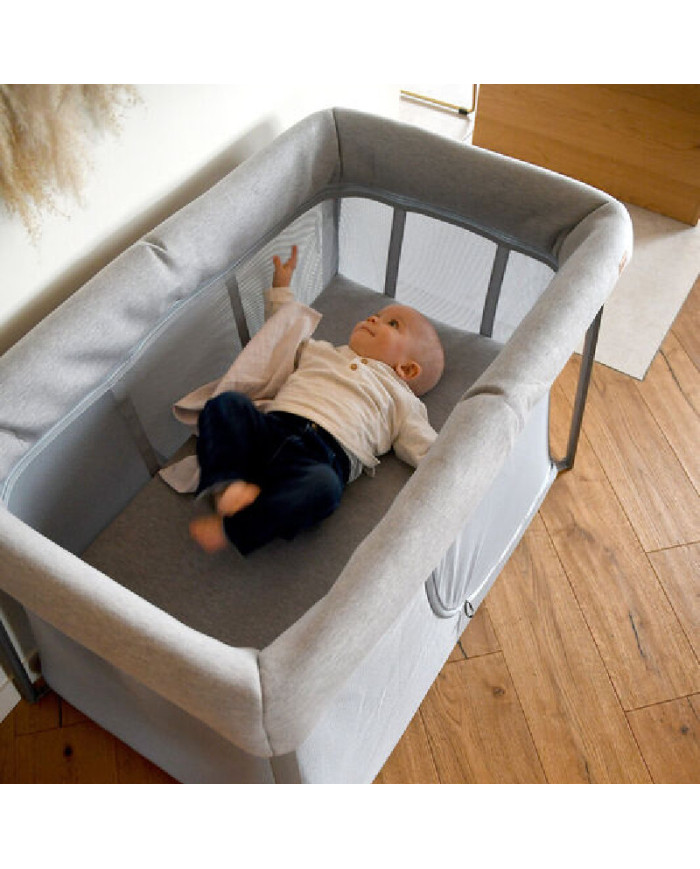BEABA 3 IN 1 KELIONINĖ LOVELĖ MANIEŽAS EAZY SLEEP, PEBBLE