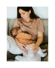 SUAVINZERO ZERO ANTI-COLIC BUTELIUKAS SU REGULIUOJAMOS SROVĖS ŽINDUKU, 180 ML, NUO +0 MĖN., MEDIUM