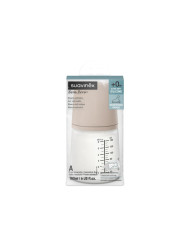 SUAVINZERO ZERO ANTI-COLIC BUTELIUKAS SU REGULIUOJAMOS SROVĖS ŽINDUKU, 180 ML, NUO +0 MĖN., MEDIUM