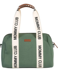 CHILDHOME MOMMY CLUB MAMOS KREPŠYS, SIGNATURE CANVAS GREEN