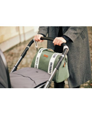 CHILDHOME MOMMY CLUB MAMOS KREPŠYS, SIGNATURE CANVAS GREEN
