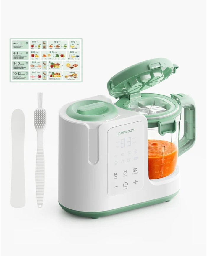MOMCOZY AUTOMEAL kūdikių maisto trintuvas-garintuvas