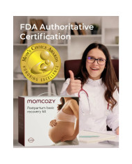 MOMCOZY PRIEŽIŪROS PRIEMONIŲ RINKINYS ATSIGAVIMUI PO GIMDYMO