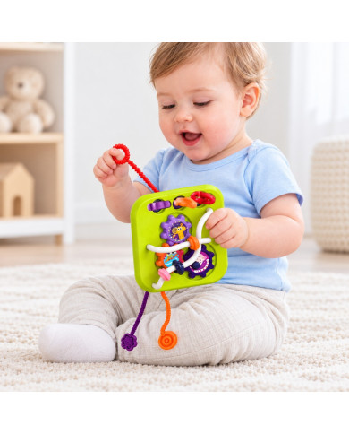 KIZMEE Montessori edukacinis žaislas kubas 7 IN 1