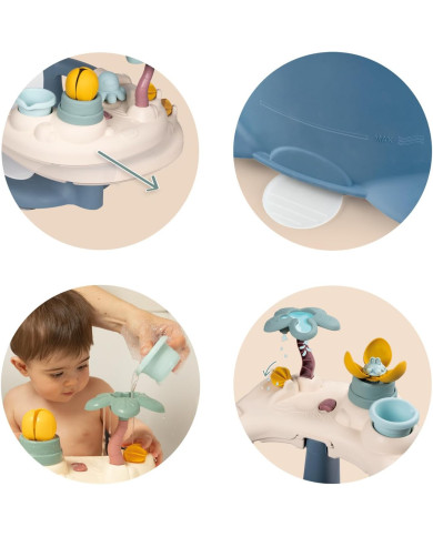 Smoby Little maudynių kėdutė su vandens žaislais