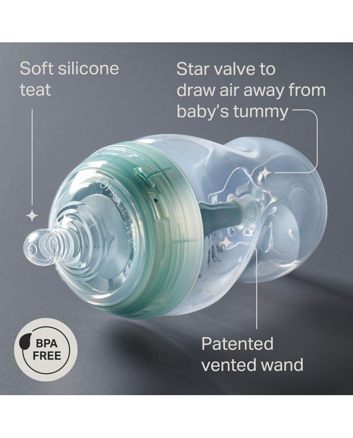 Tommee Tippee Advanced Anti-Colic buteliukų rinkinys, 6 vnt.