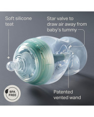 Tommee Tippee Advanced Anti-Colic buteliukų rinkinys, 6 vnt.
