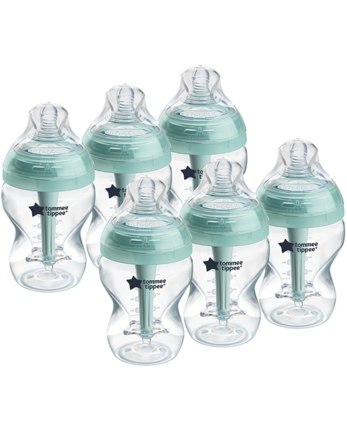 Tommee Tippee Advanced Anti-Colic buteliukų rinkinys, 6 vnt.