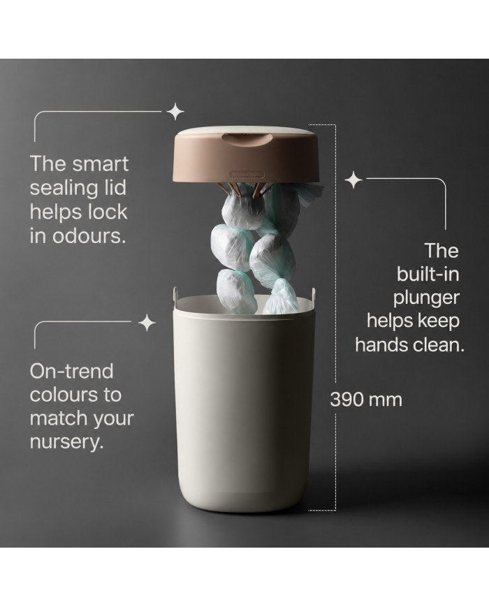 Tommee Tippee Twist & Click sauskelnių konteineris