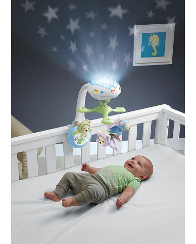 FISHER PRICE BUTTERFLY DREAMS 3-IN-1 KARUSELĖ
