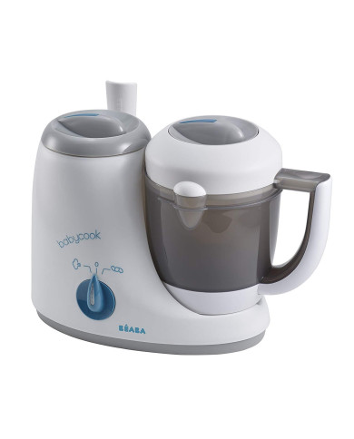 BEABA BABYCOOK ORIGINAL TRINTUVAS-GARINTUVAS 4IN1, GRIS/BLEU